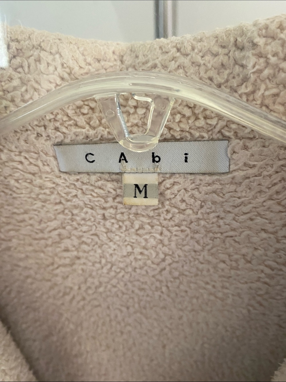CAbi Camel Faux-Suede Teddy Trim Jacket - Picture 3 of 4